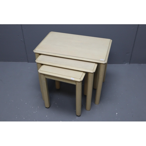 672 - Nest of 3 Modern Side Tables (24