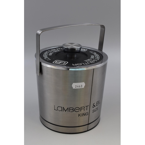 790 - A Lambert & Butler King Size Ice Bucket