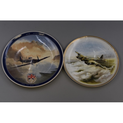 811 - A Selection of Ten WWII Aircraft Collectible Plates