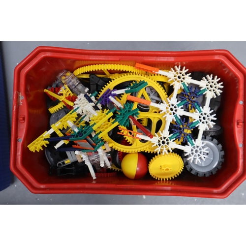 839 - Four Boxes to include a Large Selection of K’Nex