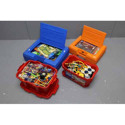 839 - Four Boxes to include a Large Selection of K’Nex