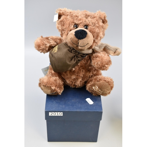 287 - Two Collectable Teddy Bears To Include Boxed 2010 Goldsmiths, And Play By Play