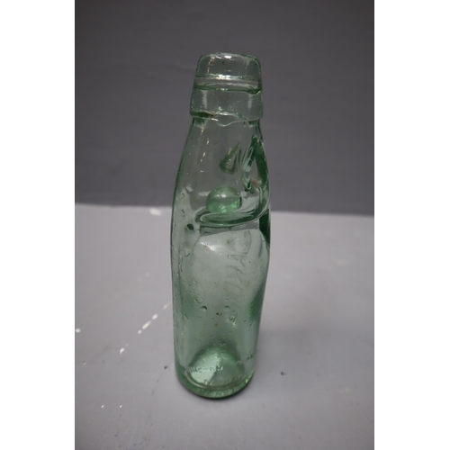 847 - Selection of Vintage Glass Bottles. Includes a Poison Bottle, Associates Dairies, WM Moore, James Sm... 