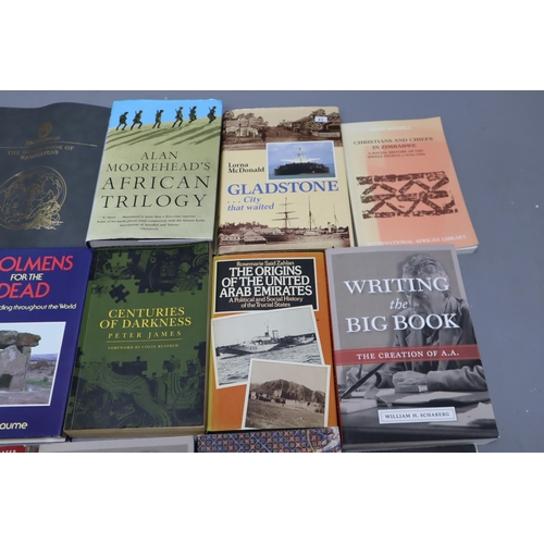 877 - Large Mixed Selection of World History Books. Includes Akhenaten King Of Egypt, Dolmen’s For T... 