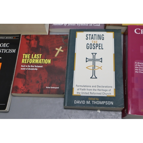 897 - Large Selection of Books Mainly Relating To Christian History, also includes Pagan. Includes History... 