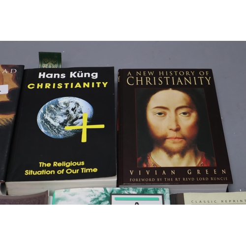 897 - Large Selection of Books Mainly Relating To Christian History, also includes Pagan. Includes History... 