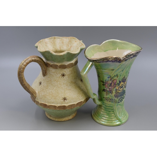 902 - Two Ceramic Jugs To Include Lustre Arthur Wood 'Astoria', And Burleigh Ware