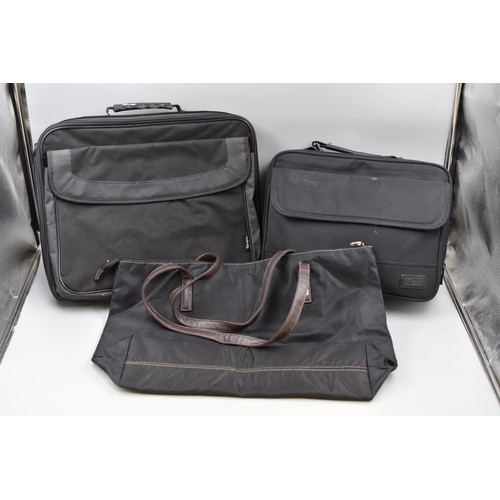 582 - Three Bags to include Computer Storage Bag, and Two Quality Travel Bags