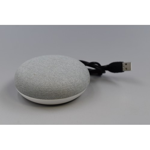 465 - Google Nest Mini Super Speaker Complete with USB power Lead