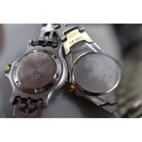 74 - Two Ladies Watches to include Accurist and Seiko (Both Working)