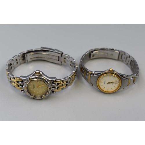 74 - Two Ladies Watches to include Accurist and Seiko (Both Working)