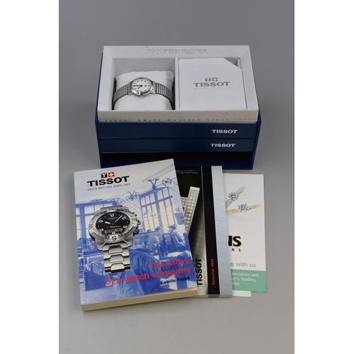 75 - Four Ladies Tissot Quartz Watches, One With Tissot Watch History Book Presentation Box