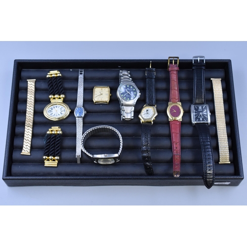 106 - Selection of Watches including Rotary, Lorus, Charles Raymond and More