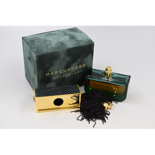 109 - Marc Jacobs Decadence Eau de Parfum 100ml Bottle complete with Packaging (Looks almost Full)