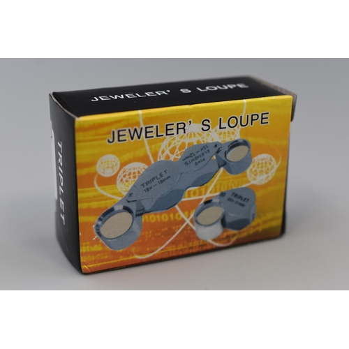 111 - Triplet Jewellers Loupe in Box 30 x x21mm