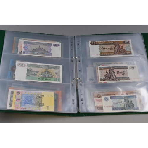 175 - Large Selection of Uncirculated Worldwide Banknotes. Includes Mongolia, Pakistan, Uzbekistan, Indone... 