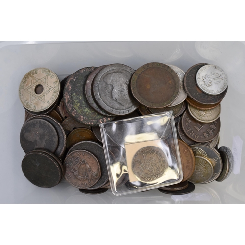 177 - Selection of Old English and Foreign Coinage (935 grams)