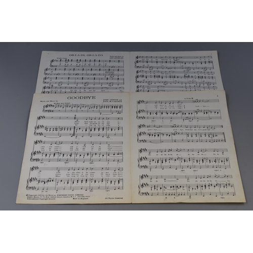 188 - Two Lennon and McCartney Northern Songs Ltd Music Sheets