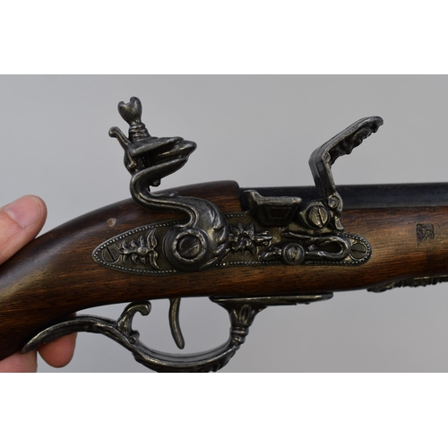 210 - Right Hand Flint Lock Pistol