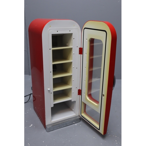 532 - Drink-O-Matic Ice Cold Drinks Fridge, Powers on (25.5” x 15” x 9.5”)