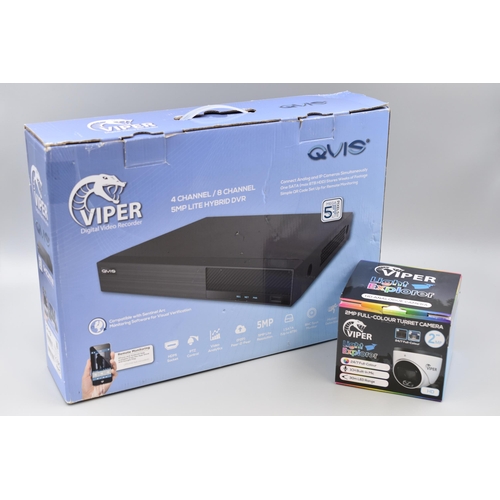 538 - Two Boxed items to include Digital Video Recorder HDMI by Viper with and Tablet Connectivity Plus Vi... 