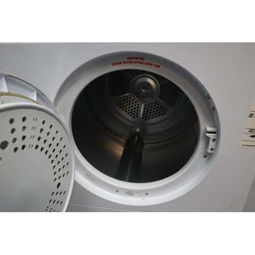 548 - Creda T322VW Compact Tumble Dryer, Two Heat Setting, approx 19