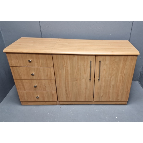 551 - Matching Cupboard and Set of 4 Drawers