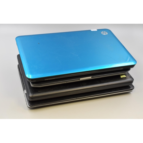 562 - Collection of Four Untested Laptops to include Hp, Dell and Acer