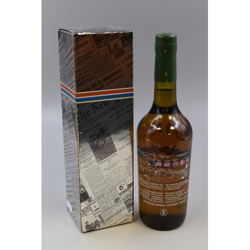 471 - Sealed Bottle of French Calvados VSOP 1944-1994 Cider Based Brandy. 70cl, 40%