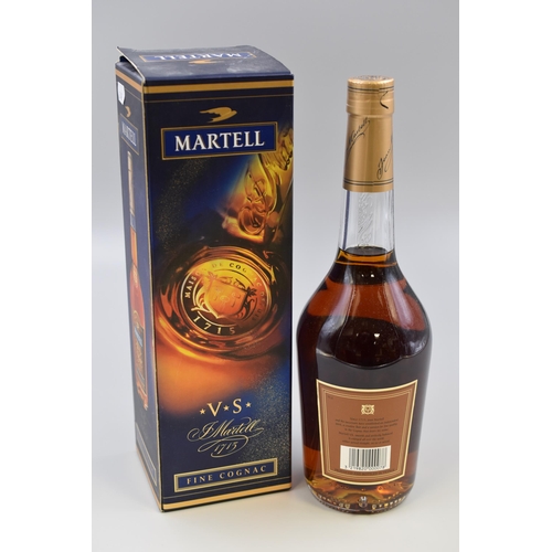 475 - Boxed Sealed Bottle of Martell Fine Cognac 40% 750ml