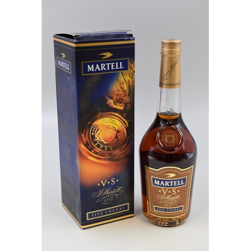 475 - Boxed Sealed Bottle of Martell Fine Cognac 40% 750ml