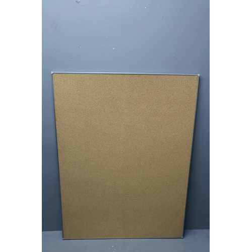 580 - New Boxed Cork Notice Board 105cm x 75cm