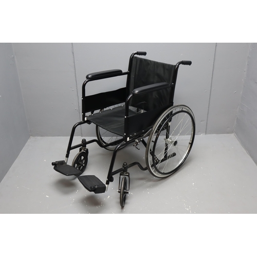 581 - Foldable Wheelchair with Footrests