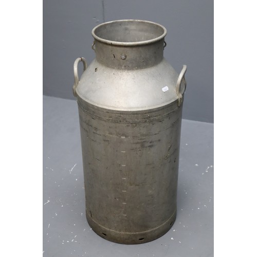 600 - Large Vintage Milk Churn Marked Knowles Dairy Sheffield (28”)