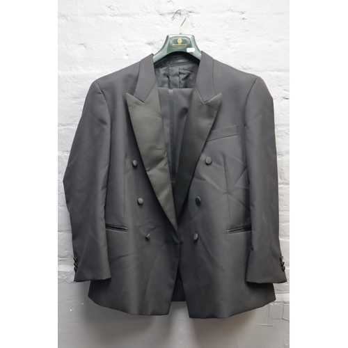 650 - Scott & Taylor Wool Mix Dinner Suit with Trousers 42” Waist and L Size Jacket (no label)