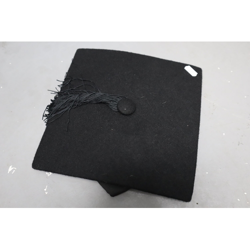 652 - Graduation Gown and Mortar Board