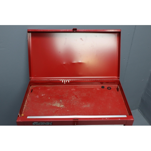 656 - Selection of 2 Tool Boxes including Outdoor Storage Red Tool Box Approx 14