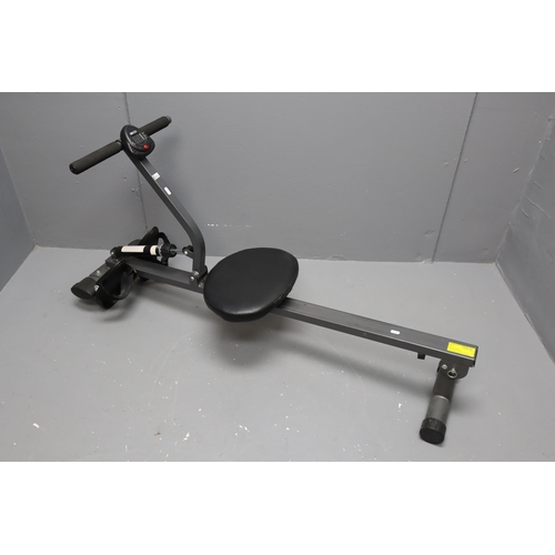 657 - Pro Fitness Rowing Machine (Powers On When Tested) Approx 53