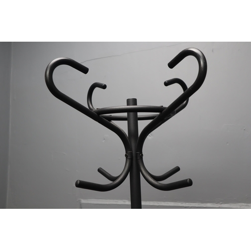 606 - A Black Metal Coat/Umbrella Stand, Approx 68