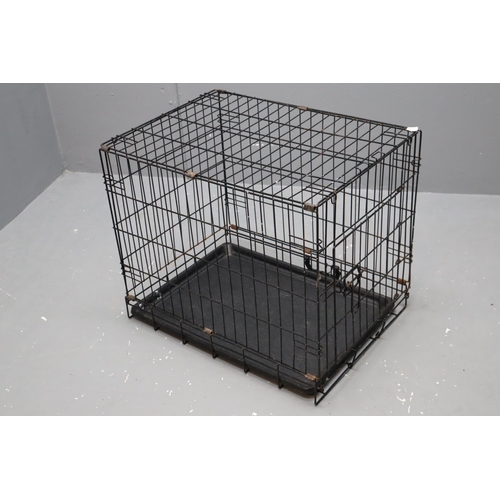 676 - Small Foldable Animal Cage Approx 24