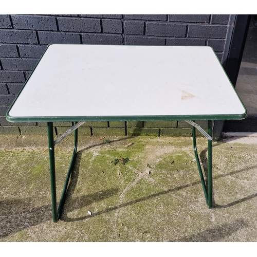 681 - Folding Camping Table. 80 x 60cm