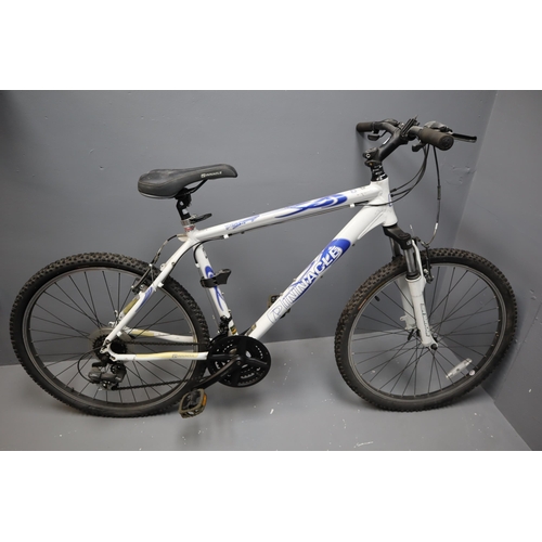 636 - Pinnacle Peak 21 Gear Adult/Teen Mountain Bike with front Suspension and Quick Release System fitted