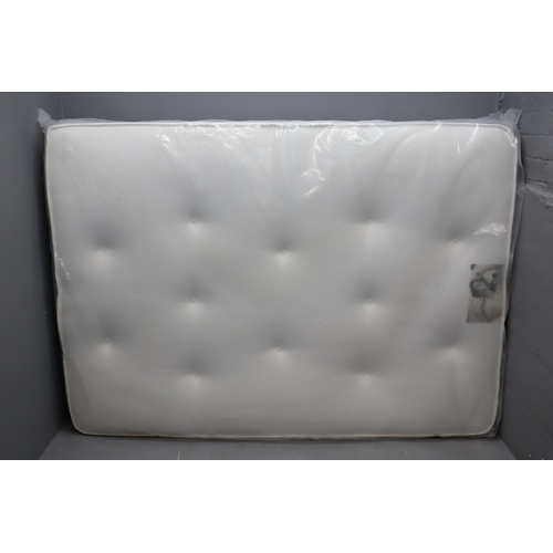 640 - Brand New in Sealed Wrapping De-Lux Orthopaedic Memory Foam Cool Touch Double Mattress