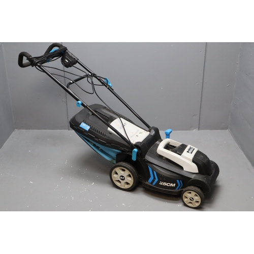 648 - MacAllister 35cm Lawnmower Complete with Box (Working)