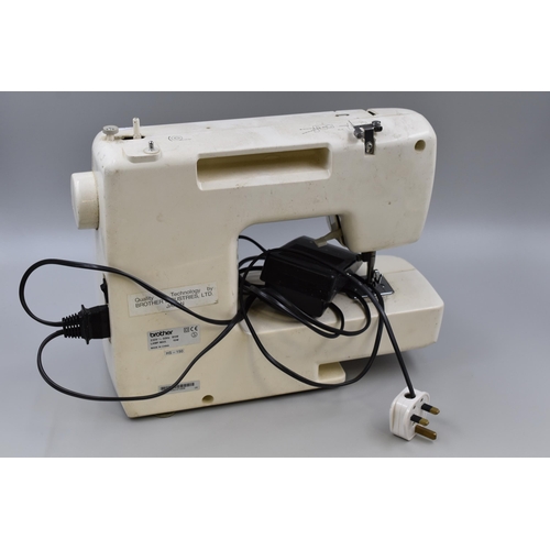 795 - Brother LS-2725 Sewing machine Complete with Power/ pedal lead powers on when Tested