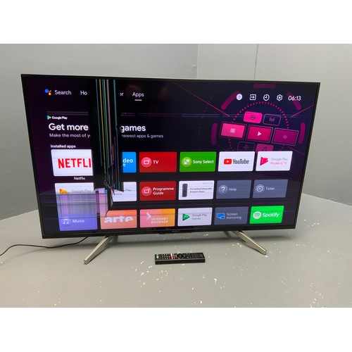 557A - Sony Bravia 49” Ultra HD 4K TV Model KD49XF8796 with Remote (powers on / but faulty Screen)&nb... 