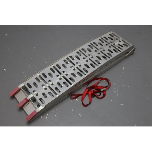 690 - Aluminium Motor Bike Ramp (750LB Weight) a/f