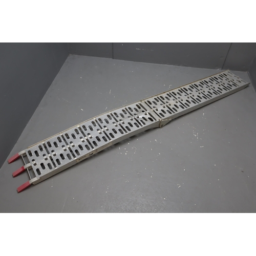 690 - Aluminium Motor Bike Ramp (750LB Weight) a/f