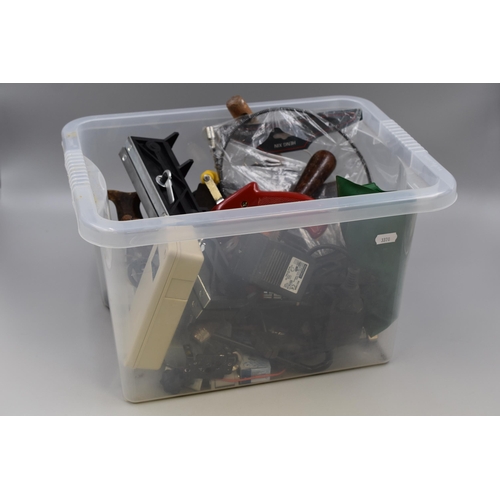 705 - Mixed Selection of Tools including Hand Drill, Saw, and Lots More