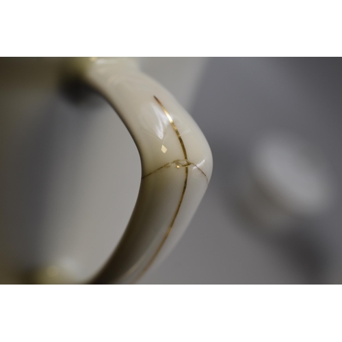 763 - Mixed Selection to include Fine China Tea Pot, Sugar Bowl and Creamer, together with a Stoneware Tea... 